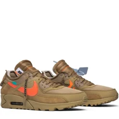 Air Max 90 OFF-WHITE Desert Ore ||Plus Clearance