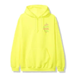 Anti Social Social Club 777 Hoodie Neon Green ||Plus Hot