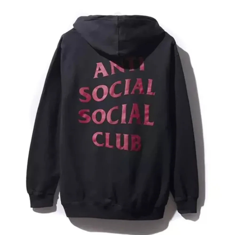 Anti Social Social Club JDM Hoodie Black ||Plus Sale