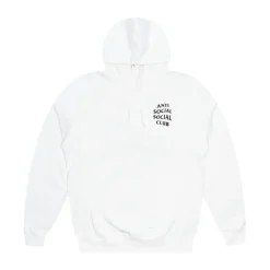 Anti Social Social Club Kkoch Hoodie White ||Plus Online