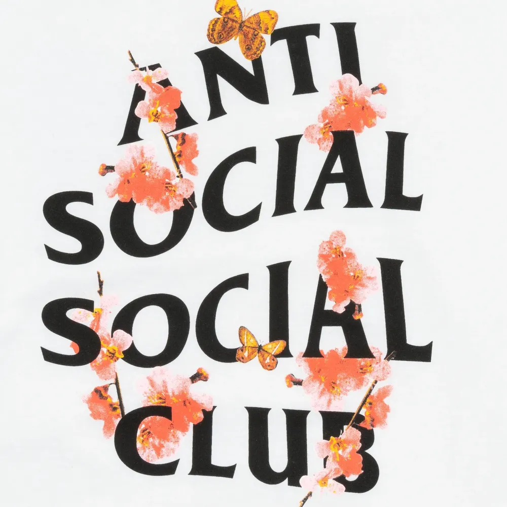 Anti Social Social Club Kkoch Hoodie White ||Plus Online