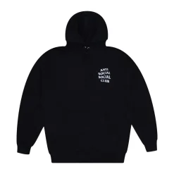 Anti Social Social Club Kkoch Hoodie Black ||Plus Fashion