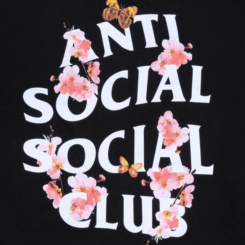 Anti Social Social Club Kkoch Hoodie Black ||Plus Fashion
