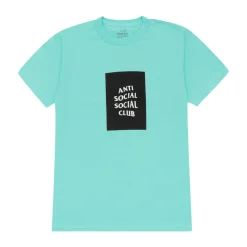 Anti Social Social Club Logo Tee Teal ||Plus New