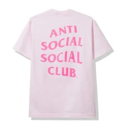 Anti Social Social Club Madrid Tee Pink ||Plus Hot