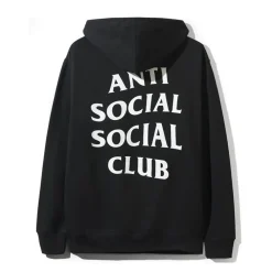 Anti Social Social Club NFH Hoodie Black ||Plus Clearance