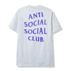 Anti Social Social Club Paris Tee Grey ||Plus Hot