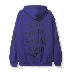 Anti Social Social Club Sunny Side Hoodie Purple ||Plus Sale