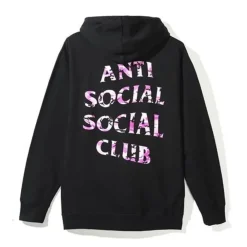 Anti Social Social Club x UNDFTD Hoodie Camo Pink/Black ||Plus Clearance