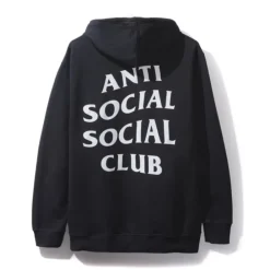 Anti Social Social Club Yelp! Hoodie Black ||Plus Online