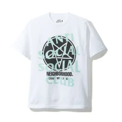 ASSC X Neighborhood Filth and Fury Tee White ||Plus Best