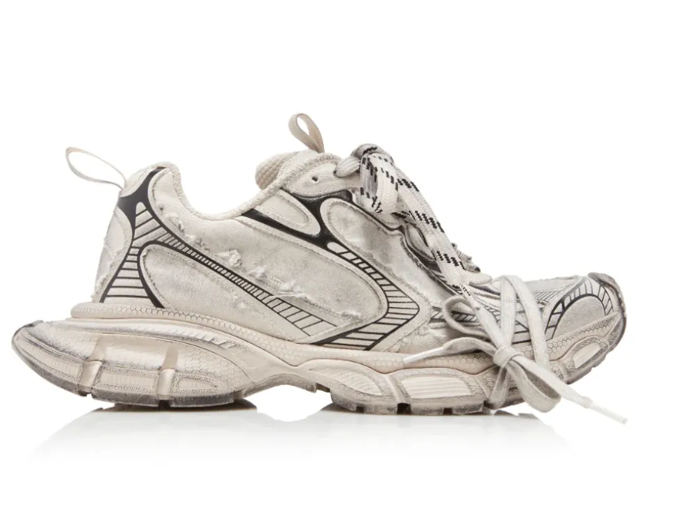 Balenciaga 3XL Distressed Canvas Sneakers|PlusJ Sale