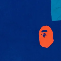 Bape Color Block Sweat Pants Blue/Pink|Plus Hot