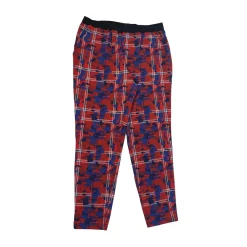 Bape London Check Sweat Pants Red/Blue|Plus Best