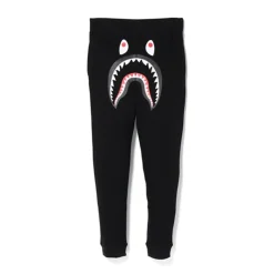 BAPE Shark Slim Sweatpants Black/Green ||Plus Online
