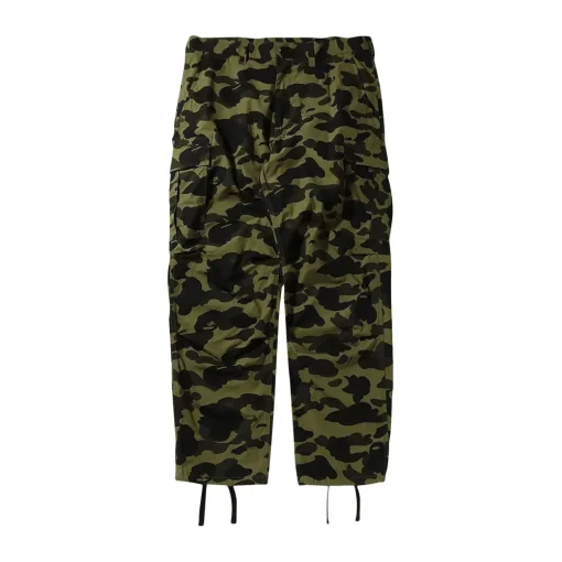Bape 1st Camo 6 Pocket Cropped Cargo Pants Green|Plus New