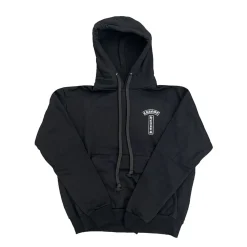 Chrome Hearts Shoulder Logo Hoodie Black ||Plus Outlet