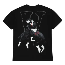 City Morgue x Vlone Dogs Tee Black ||Plus Fashion