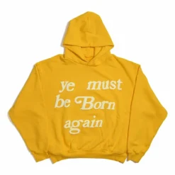 CPFM Born Again Hooded Sweatshirt Yellow ||Plus Fashion