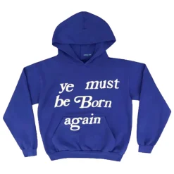 CPFM Born Again Hooded Sweatshirt Blue ||Plus Fashion