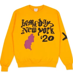 CPFM Yams Day In Loving Memory L/S Tee Yellow ||Plus Hot