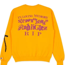 CPFM Yams Day In Loving Memory L/S Tee Yellow ||Plus Hot