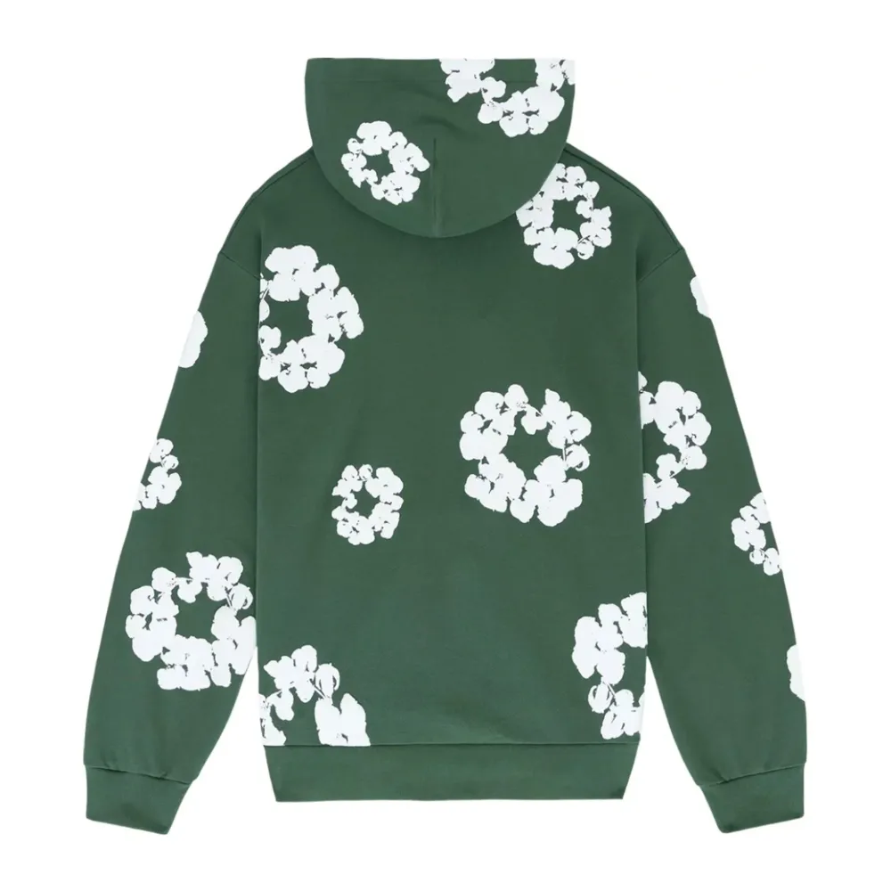Denim Tears The Cotton Wreath Sweatshirt Green ||Plus Sale