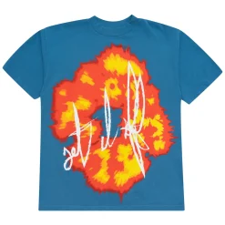 Denim Tears x Offset Set It Off #1 T-Shirt Blue ||Plus Online