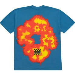 Denim Tears x Offset Set It Off #1 T-Shirt Blue ||Plus Online