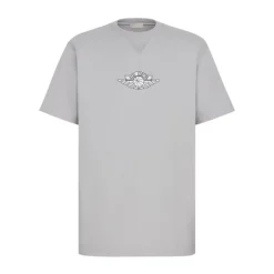 Dior x Jordan Wings T-Shirt Grey ||Plus Sale