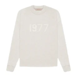 FOG Essentials 1977 L/S T-shirt (SS22) Light Oatmeal ||Plus Outlet