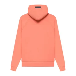FOG Essentials Hoodie Coral ||Plus Fashion