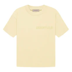 FOG Essentials T-Shirt Canary (FW22) ||Plus New