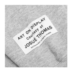 Gallery Dept. Center Logo Hoodie Heather Grey ||Plus Fashion