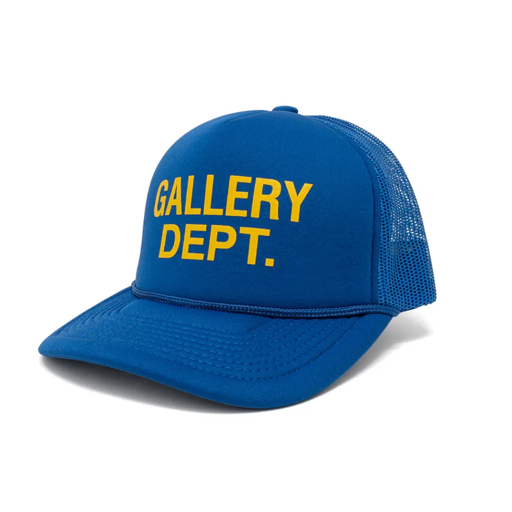 Gallery Dept. Logo Trucker Hat Blue|Plus Clearance