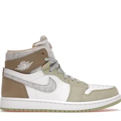 Jordan 1 High Zoom Air CMFT Aura Olive W ||Plus Hot