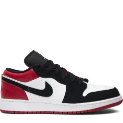 Jordan 1 Low Black Toe (GS)|Plus Discount
