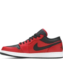 Jordan 1 Low Reverse Bred Pebbled Swoosh ||Plus Hot