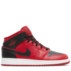 Jordan 1 Mid Reverse Bred (2021) (GS) ||Plus Discount