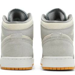 Jordan 1 Mid SE Coconut Milk Particle Grey (GS) ||Plus Hot