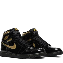 Jordan 1 Retro High Black Metallic Gold (2020) ||Plus Outlet