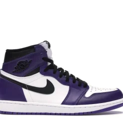 Jordan 1 Retro High Court Purple White (GS) ||Plus Online