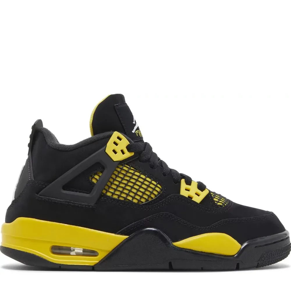 Jordan 4 Retro Thunder (GS) (2023)|Plus Sale