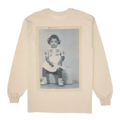 Kanye West DONDA Atlanta Listening Event L/S T-Shirt Cream ||Plus Sale