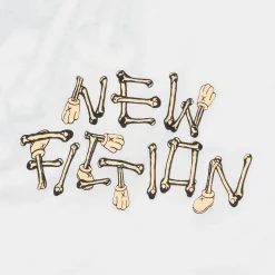 Kaws Skeleton New Fiction T-Shirt White | PLUS|Plus2 Best