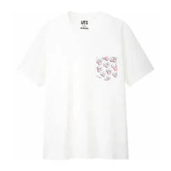 KAWS x Uniqlo BFF Pocket Tee White ||Plus Discount