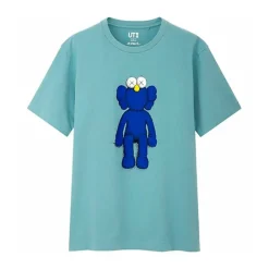 KAWS x Uniqlo Blue BFF Tee Green ||Plus Outlet