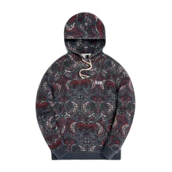 Kith Fleece Williams III Hoodie Navy/Floral | PLUS|Plus5 Online