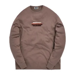 Kith Strike Through L/S Tee Cinder | PLUS|Plus5 Discount