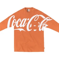Kith x Coca-Cola Quinn L/S Tee Orange | PLUS|Plus5 Sale